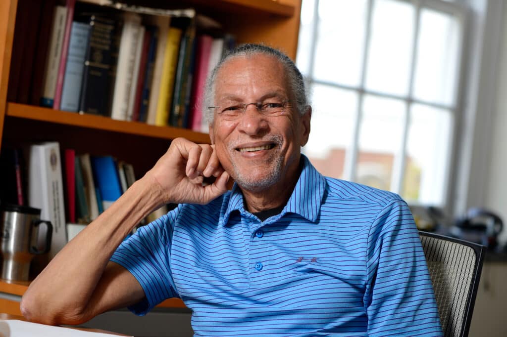 James Edward Maceo West: Photo credit Will Kirk/Johns Hopkins University.