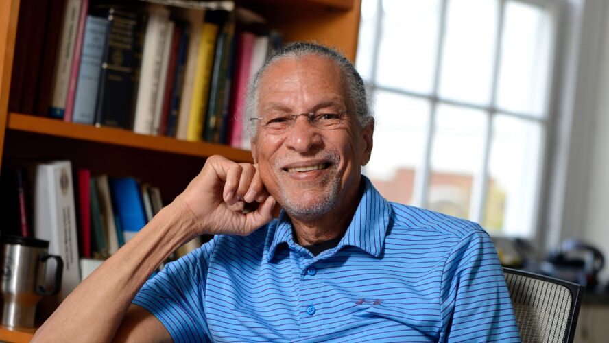 James Edward Maceo West: Photo credit Will Kirk/Johns Hopkins University.